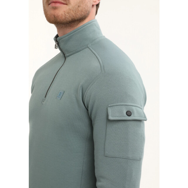 Gabbiano Heren sweater 775776 5703 teal blue Gabbiano Sweater 775776 5703TealBlue large