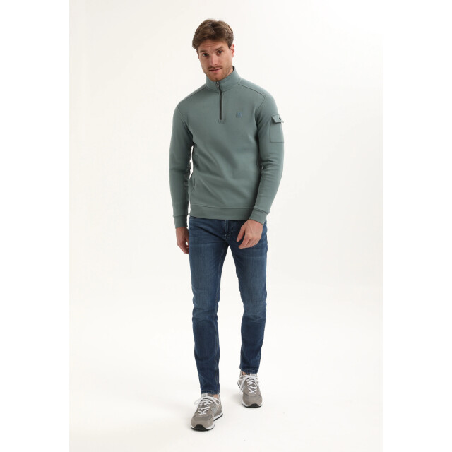 Gabbiano Heren sweater 775776 5703 teal blue Gabbiano Sweater 775776 5703TealBlue large