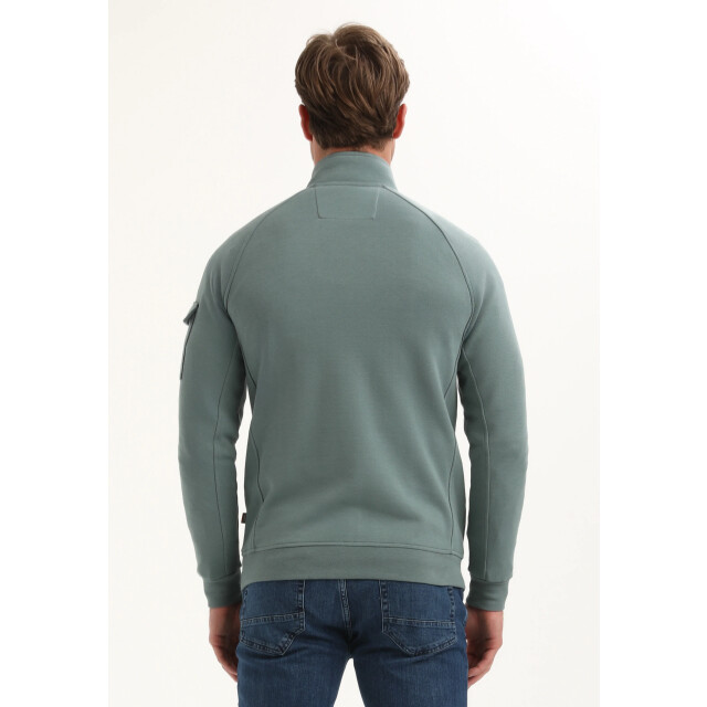 Gabbiano Heren sweater 775776 5703 teal blue Gabbiano Sweater 775776 5703TealBlue large