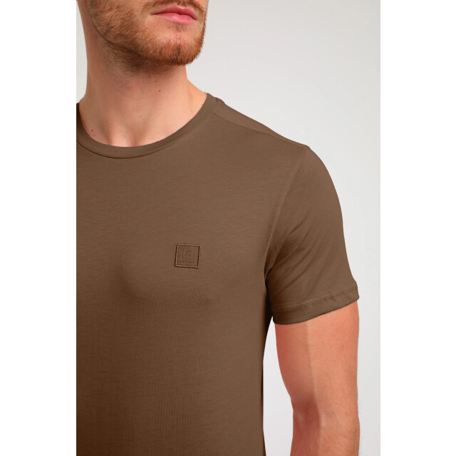 Gabbiano Heren shirt 152713 5701 clay Gabbiano 152713 5701Clay large
