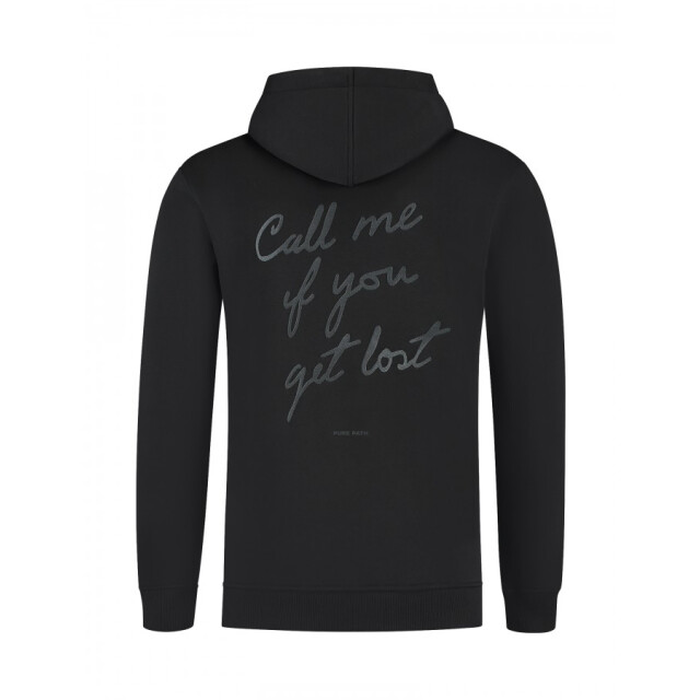 Pure Path 25030302 02 heren sweater regular fit hoodie p 02/25030302 large