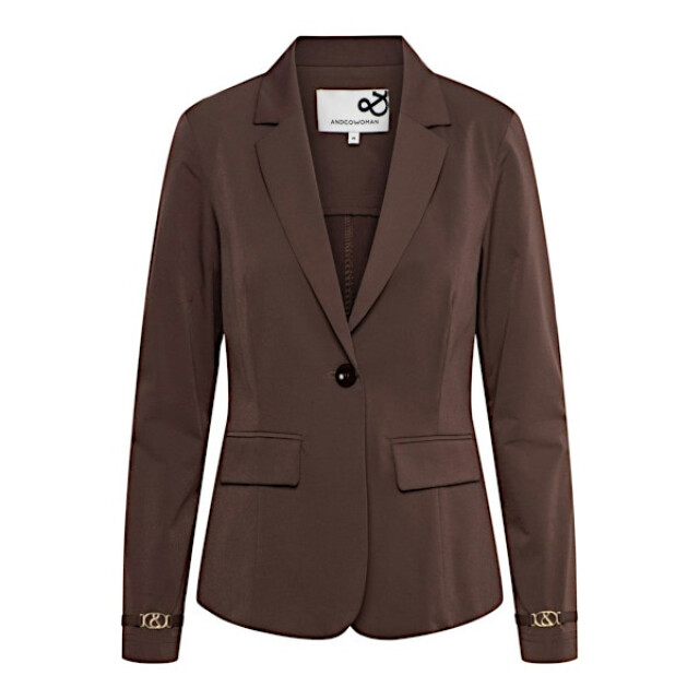 &Co Woman &co women blazer presley travel chocolate Presley travel - Chocolate large