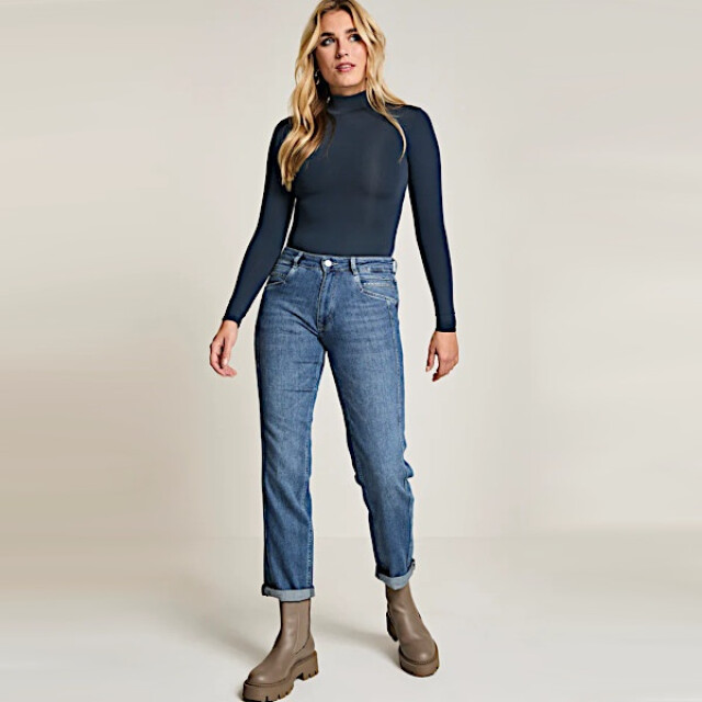 Para Mi Broek bibi denim smokey indigo Bibi denim - Smokey Indigo large