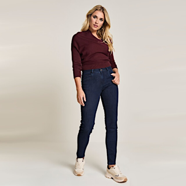 Para Mi Broek amber denim pure indigo Amber denim - Pure Indigo large