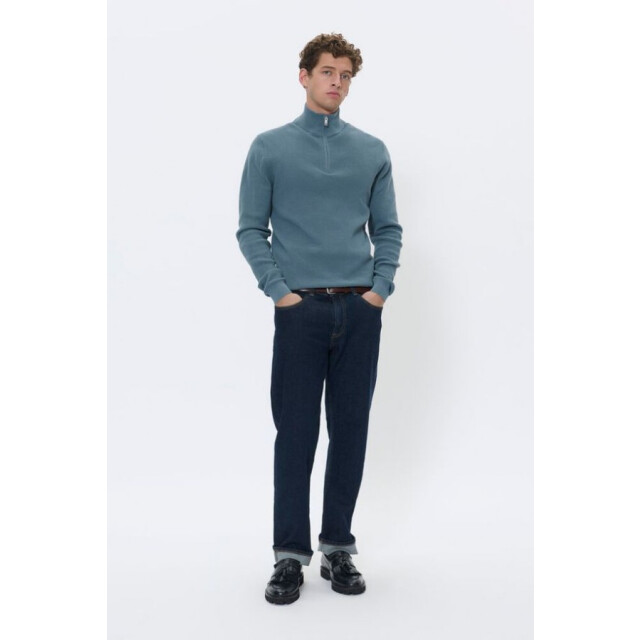 Matinique 30207192 lagoon 184214 stormy weather heren trui half zip matini 184214 Stormy Weather/30207192  LAGOON large