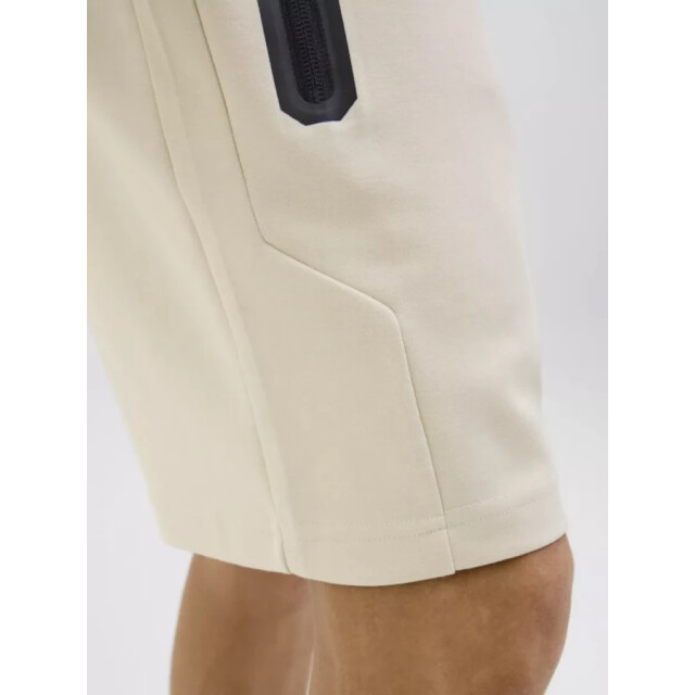 Jack & Jones 12273304 gordon moonbeam color heren fusion tricot short Moonbeam/12273304 Gordon large