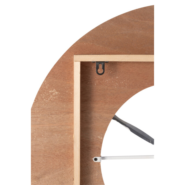 J-Line Clock sodi mdf natural/white 52508 large