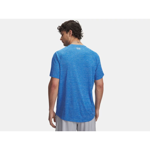 Under Armour ua tech textured ss-blu sport t-shirt korte mouw heren - 072360_200-L large