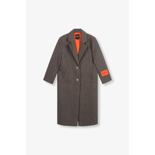 Alix The Label Checked coat - Checked coat - Alix The Label large