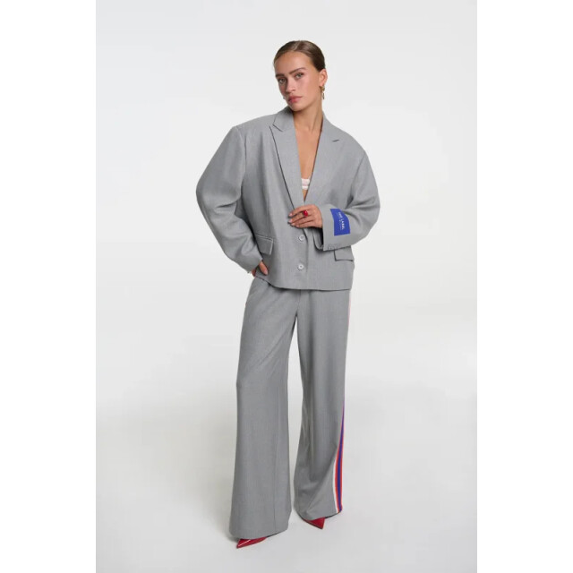 Alix The Label Coated herringbone pants - Coated herringbone pants - Alix The Label large