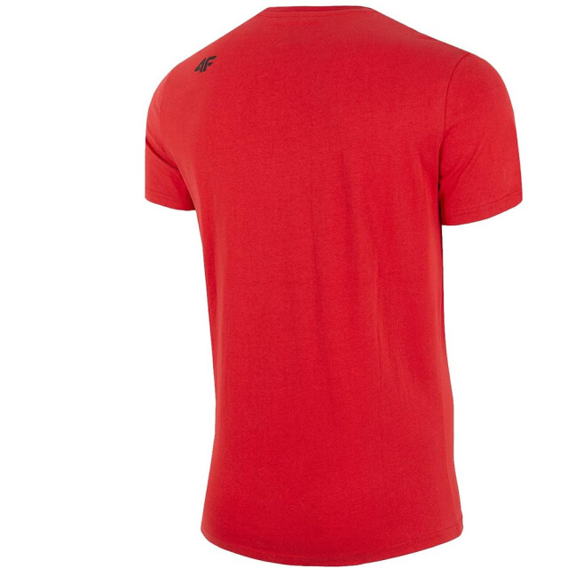 4F Heren h4z22 logo regular t-shirt UTPP1745_red large