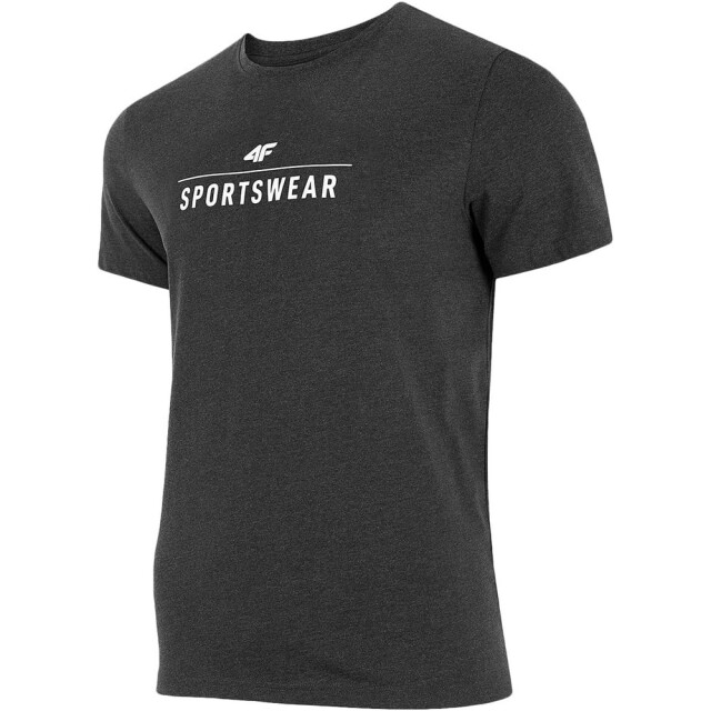 4F Heren h4z22 logo regular t-shirt UTPP1745_grey large