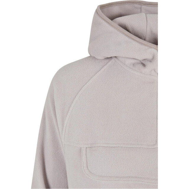Urban Classics Dames polar fleece pull over hoodie UTTN1143_warmgrey large