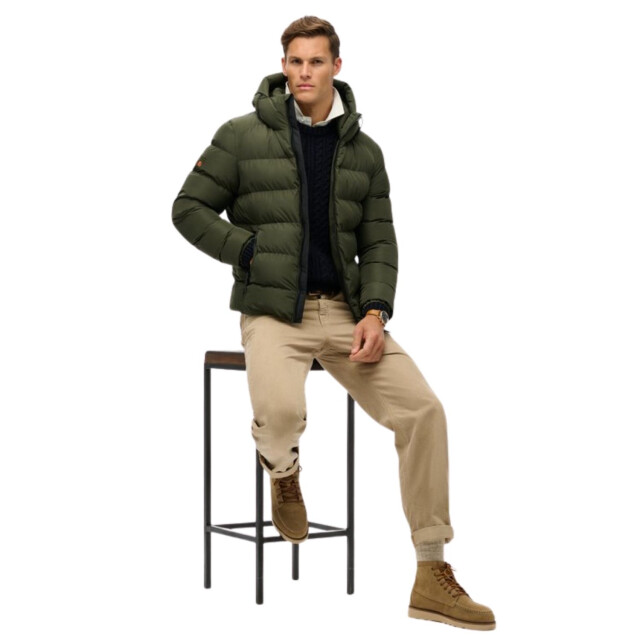 Superdry Casual winterjas heren M5011905A large