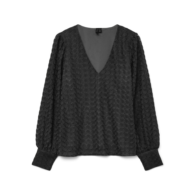Vero Moda Vmbecca ls v-neck lace top jrs noos 10336137 large