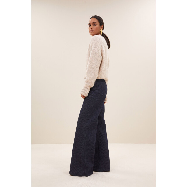 By-Bar Amsterdam Femme nova blue pants dark denim 25518009-613 large