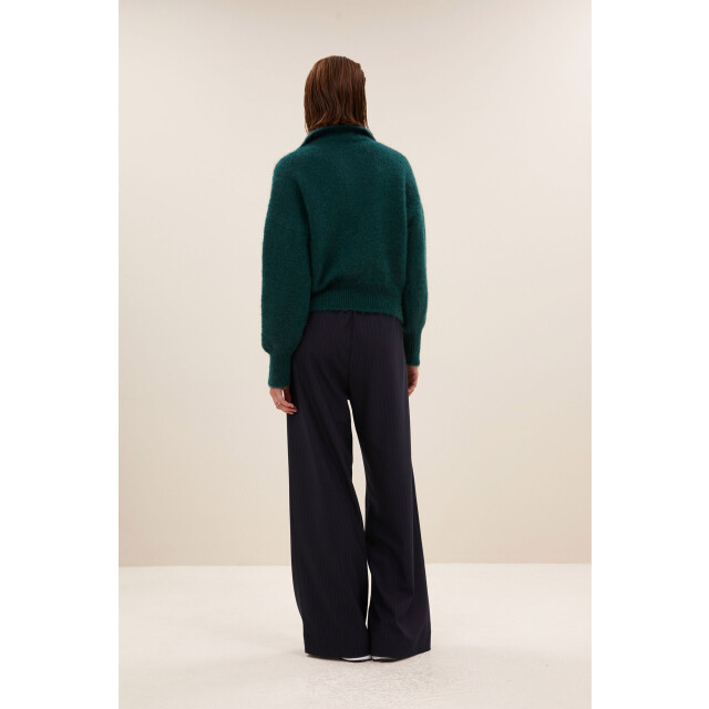 By-Bar Amsterdam Polo pullover dark green 25515011-465 large
