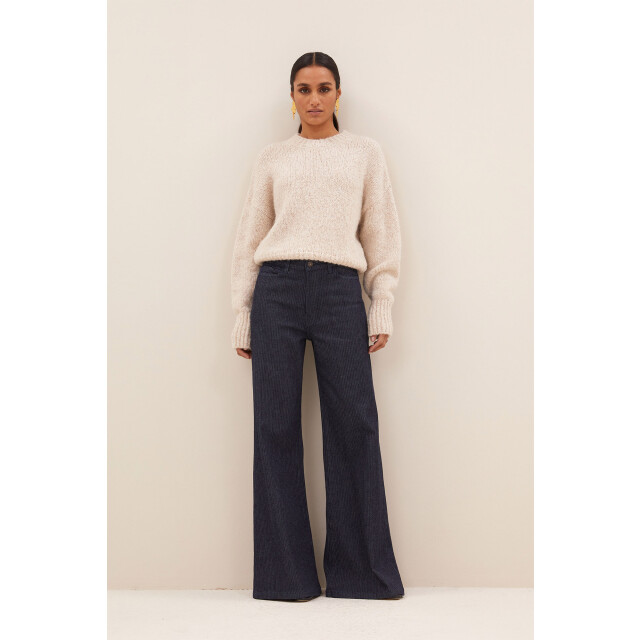 By-Bar Amsterdam Femme nova blue pants dark denim 25518009-613 large