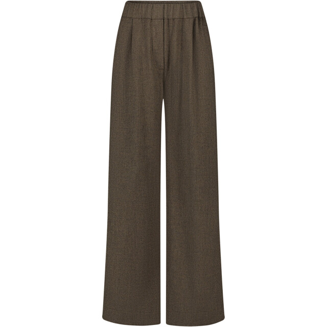 By-Bar Amsterdam Benji tweed pants latte 25518039-773 large