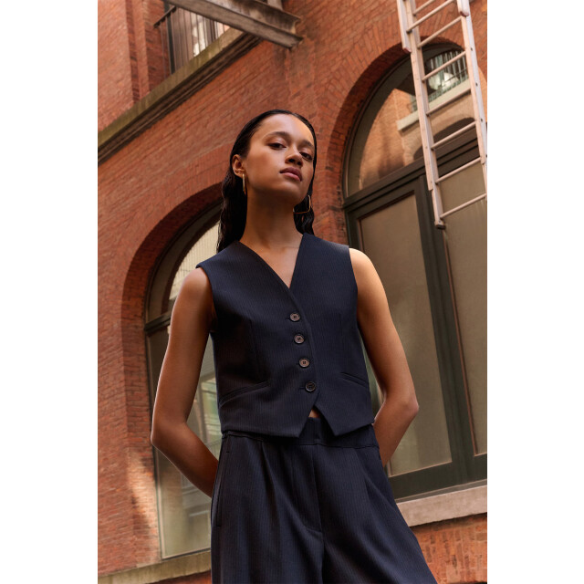 By-Bar Amsterdam Lynn copper stripe gilet copper stripe 25519018-1704 large