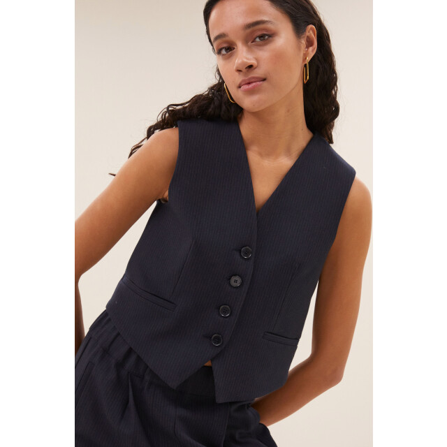 By-Bar Amsterdam Lynn copper stripe gilet copper stripe 25519018-1704 large