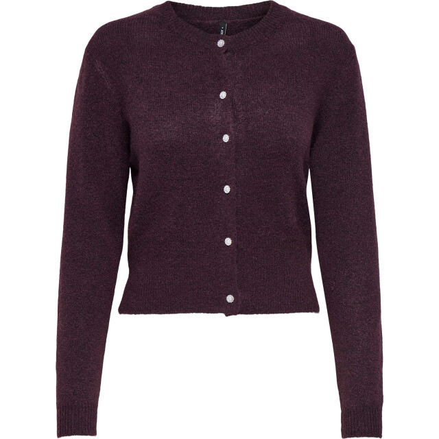Only Onlhavanna ls button cardigan knt winetasting/mela 15358548-188839002 large