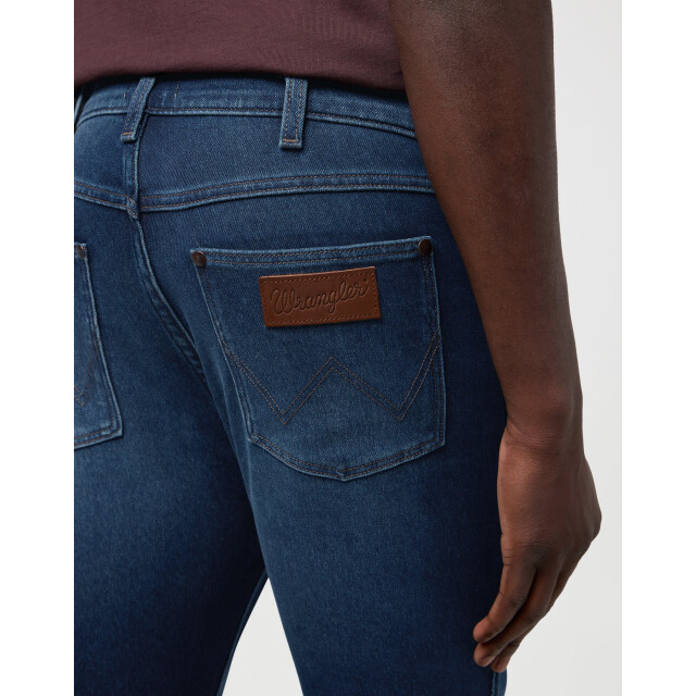 Wrangler Larston heren slim-fit jeans fog WRANGLER 112372934 Larston Fog large