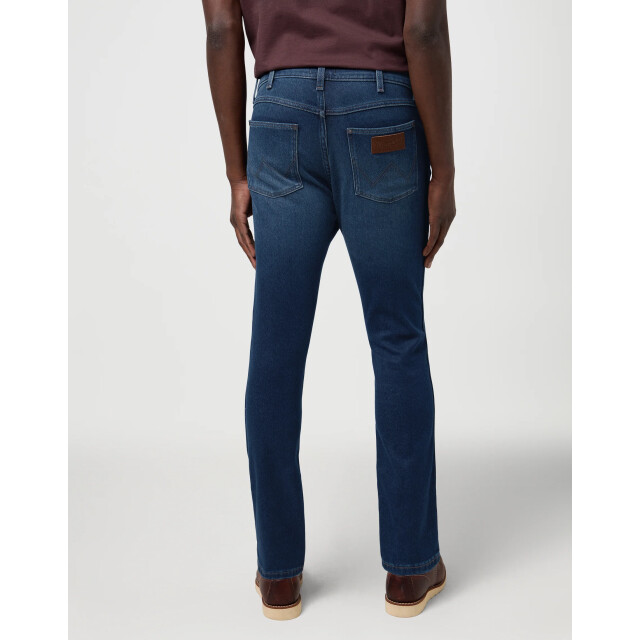 Wrangler Larston heren slim-fit jeans fog WRANGLER 112372934 Larston Fog large