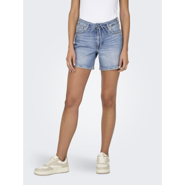 Only onlgianna mw belted shorts azg dnm 15340706 light blue denim 06901.260.0021 large
