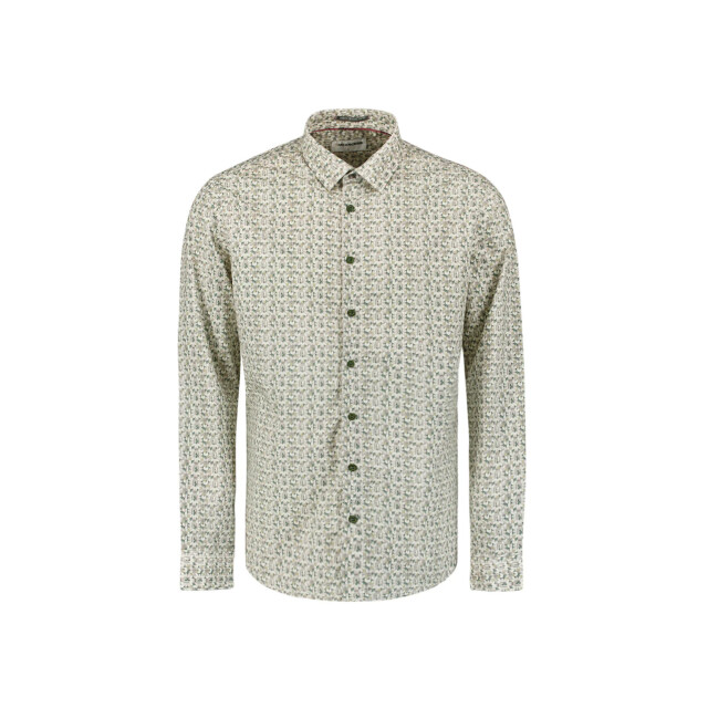 No Excess Heren overhemd 29450708 052 dark green No Excess 29450708 052DarkGreen large