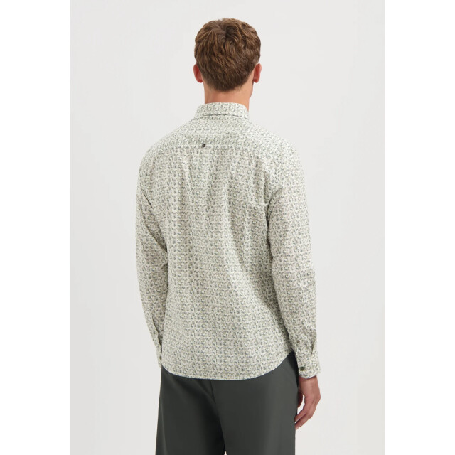 No Excess Heren overhemd 29450708 052 dark green No Excess 29450708 052DarkGreen large