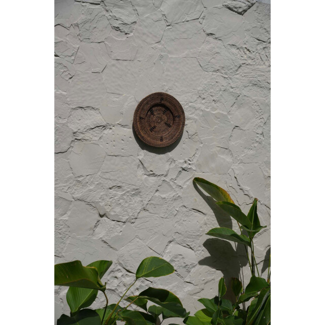 Bazar Bizar The jasmine plate brown s BARA003Br-S-30 large