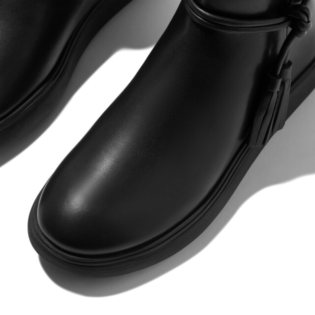 FitFlop Iq-comff tassel leather short boots E3A large