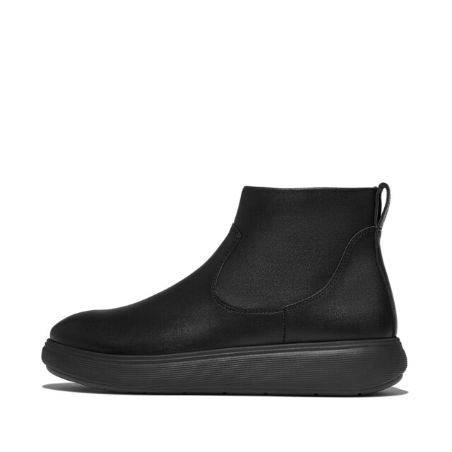 FitFlop Iq-comff leather zip ankle boots E2Z large