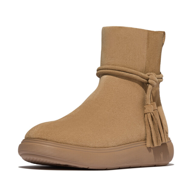 FitFlop Iq-comff tassel suede short boots E3B large
