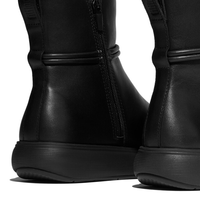 FitFlop Iq-comff tassel leather short boots E3A large