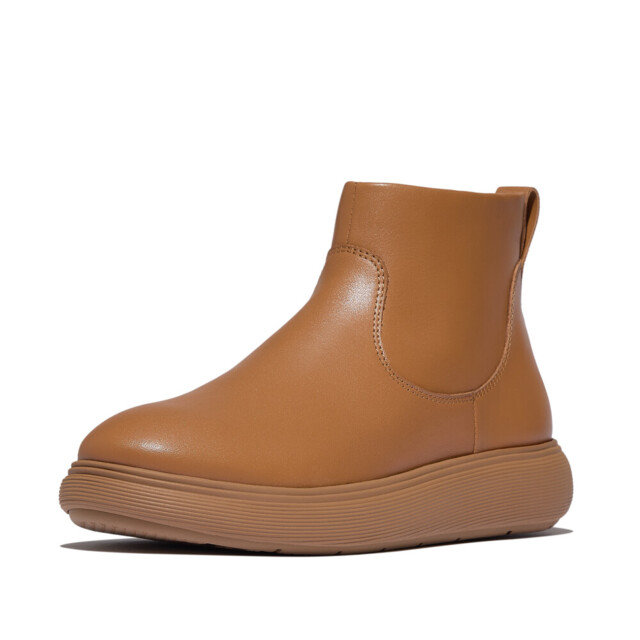 FitFlop Iq-comff leather zip ankle boots E2Z large