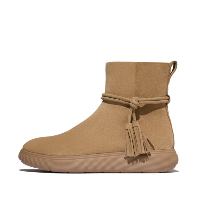 FitFlop Iq-comff tassel suede short boots E3B large