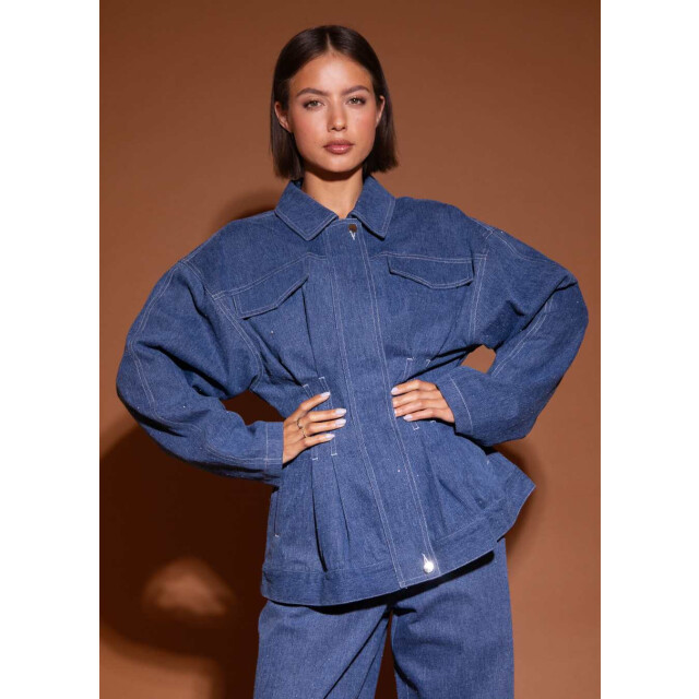 Studio Amaya Jack jasje denim getailleerd 9614061175112 large