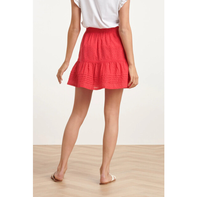 Smashed Lemon 24133 katoenen dobby rok met decoratieve tapes | 24133-450-M large