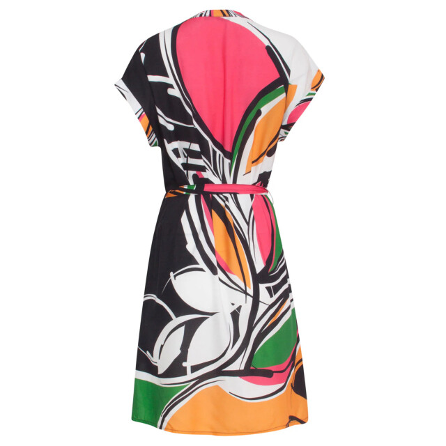 Smashed Lemon 24151 zomerjurk met abstracte bloemenprint | 8720331247166 large