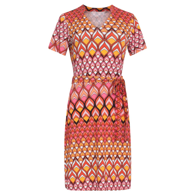 Smashed Lemon 24153 zomerjurk met retro grafische print | 24153-998-L large