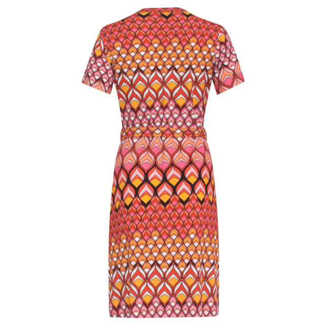 Smashed Lemon 24153 zomerjurk met retro grafische print | 24153-998-L large