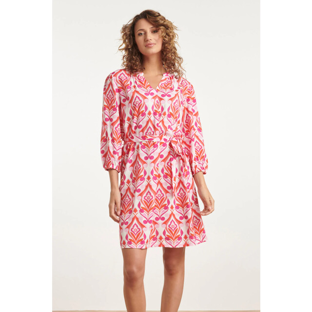 Smashed Lemon 24159 zomerjurk met ornamentprintverschillende tinten | 24159-000-998 large