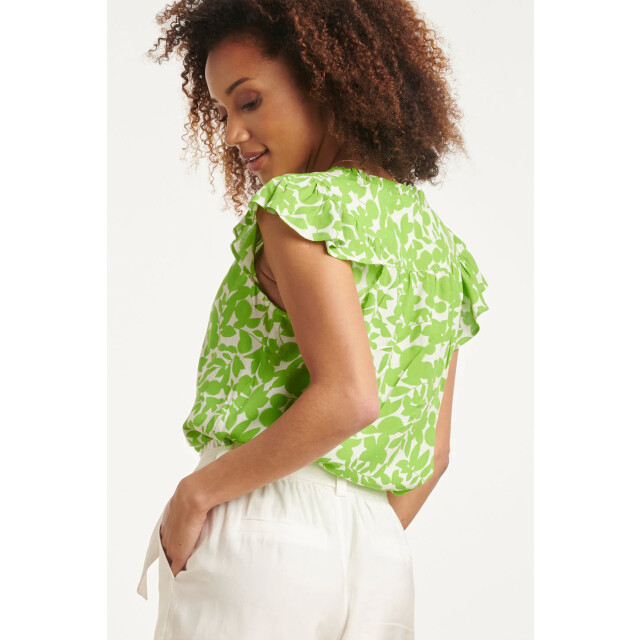 Smashed Lemon 24134 fel top met bladerprint | 8720331245865 large