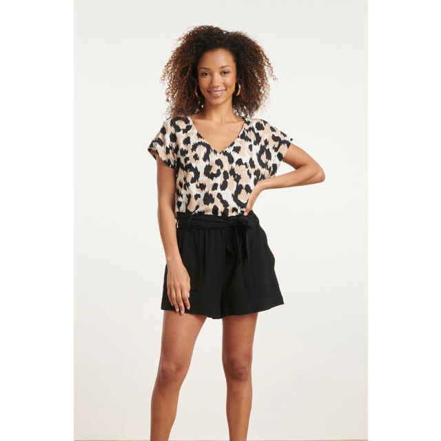 Smashed Lemon 24164 top met gedurfd cheeta patroon | 24164-010-999 large