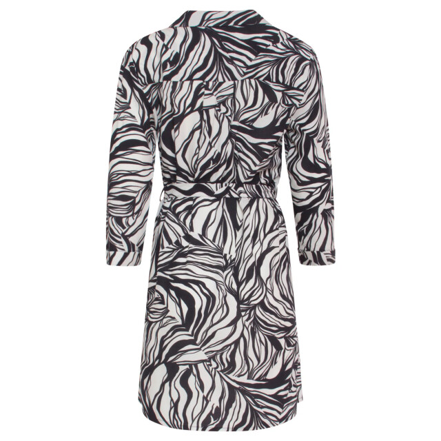 Smashed Lemon 24165 simple chic abstracte print jurk | 24165-720-999 large