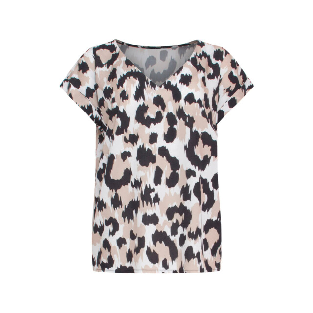 Smashed Lemon 24164 top met gedurfd cheeta patroon | 24164-010-999 large