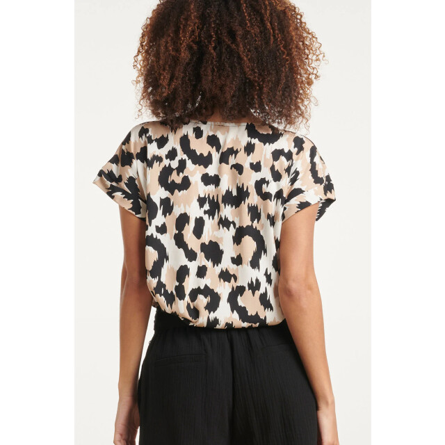 Smashed Lemon 24164 top met gedurfd cheeta patroon | 24164-010-999 large