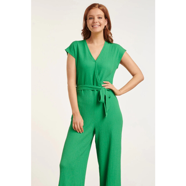 Smashed Lemon 24083 lange aansluitende jumpsuit | 24083-530-XL large